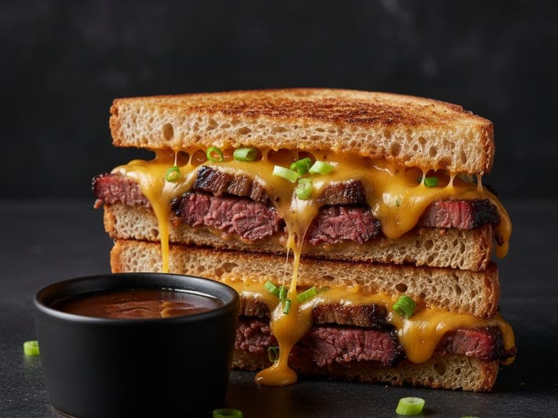 The Melt - Brisket Grilled Cheese