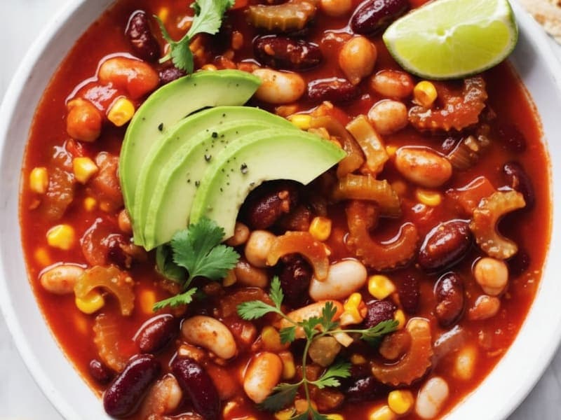 LISTO'S FIVE BEAN VEG CHILLI