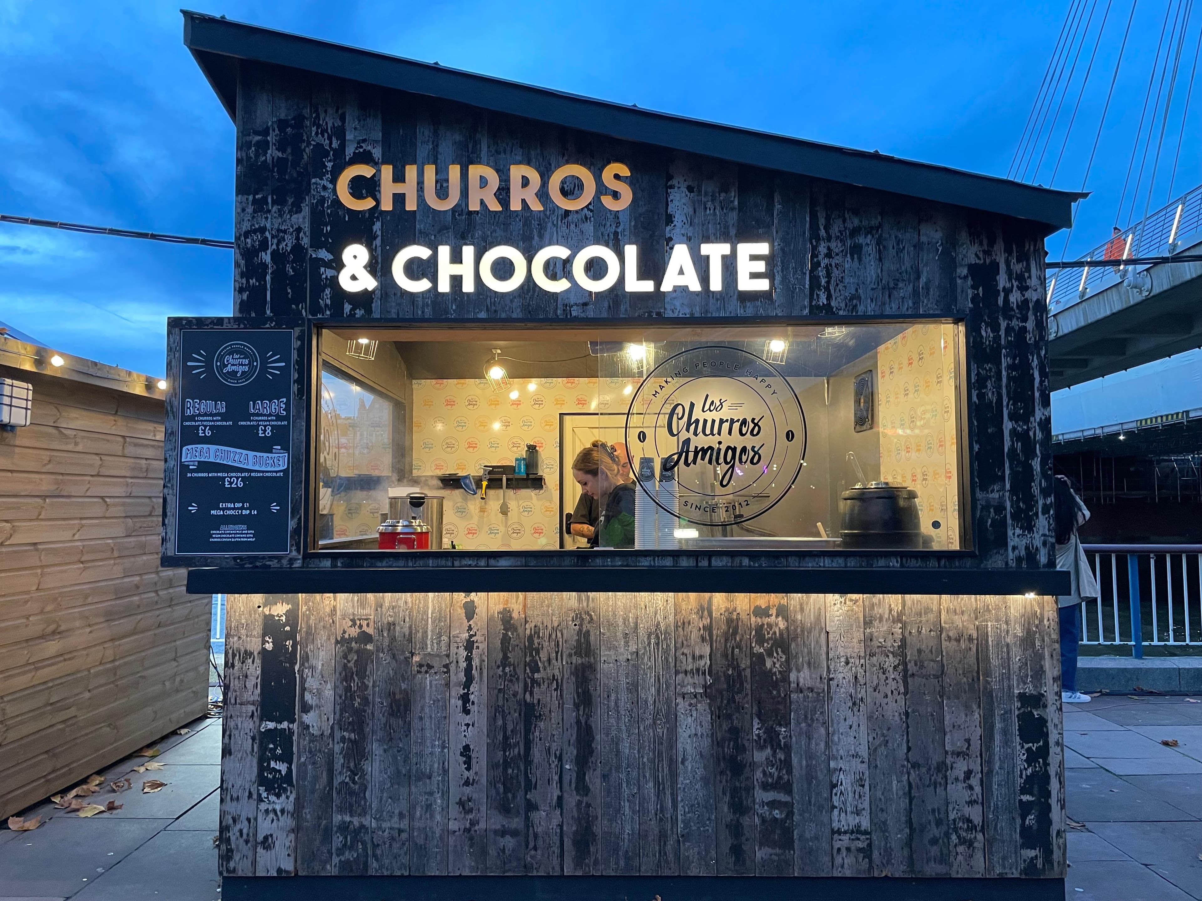 LOS CHURROS AMIGOS: Crispy Churros Delight at Southbank Centre Winter Market