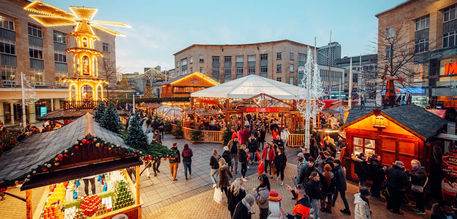 Discover Festive Magic at Bristol Christmas Market in Broadmead