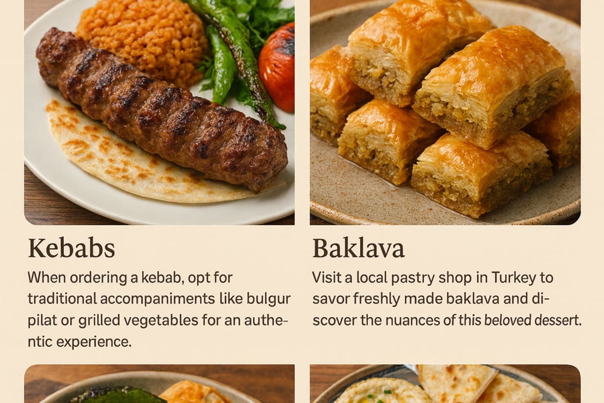 The Most Famous Turkish Foods: A Delicious Journey Through Turkey’s Culinary Heritage