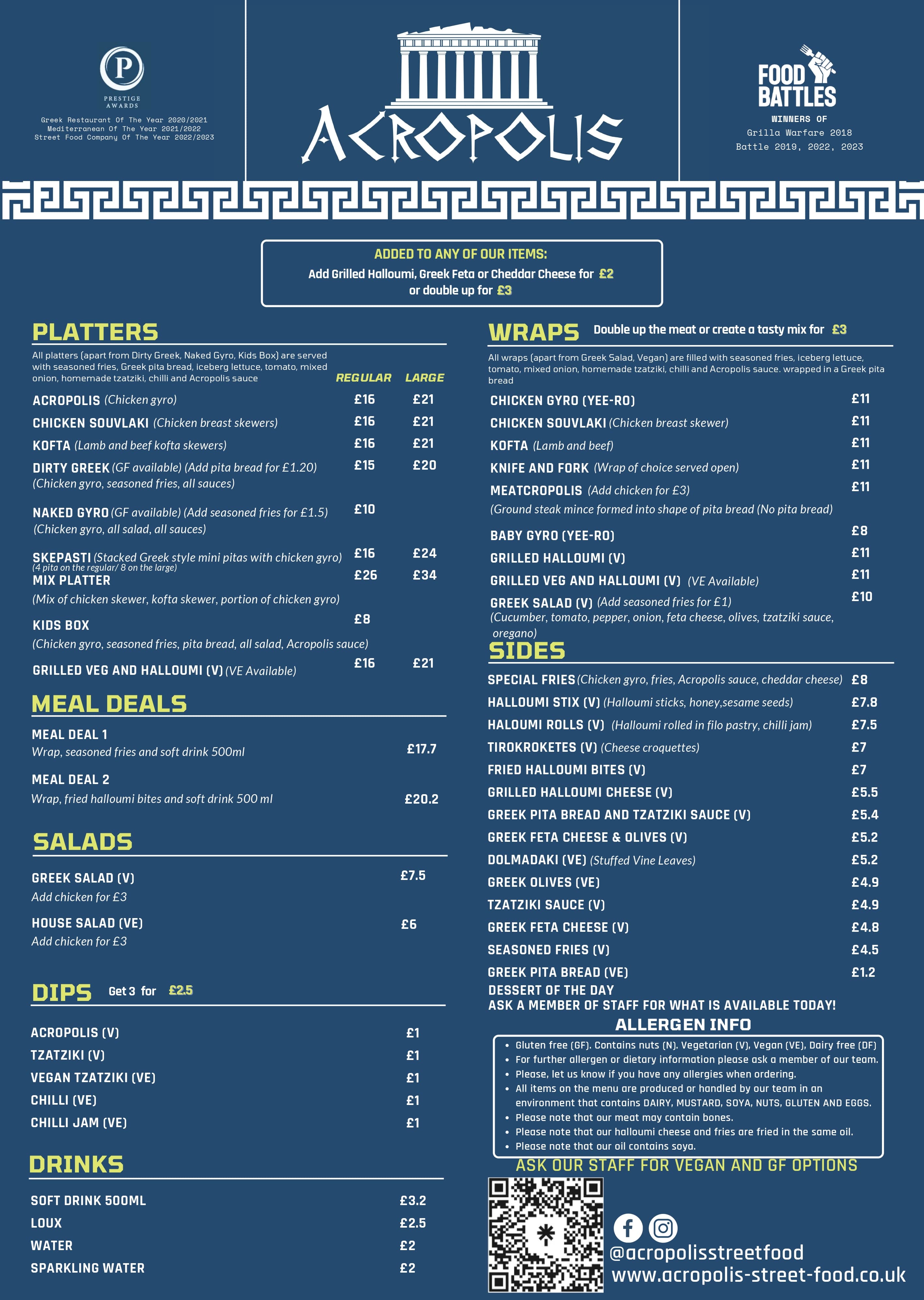 Acropolis Greek Street food