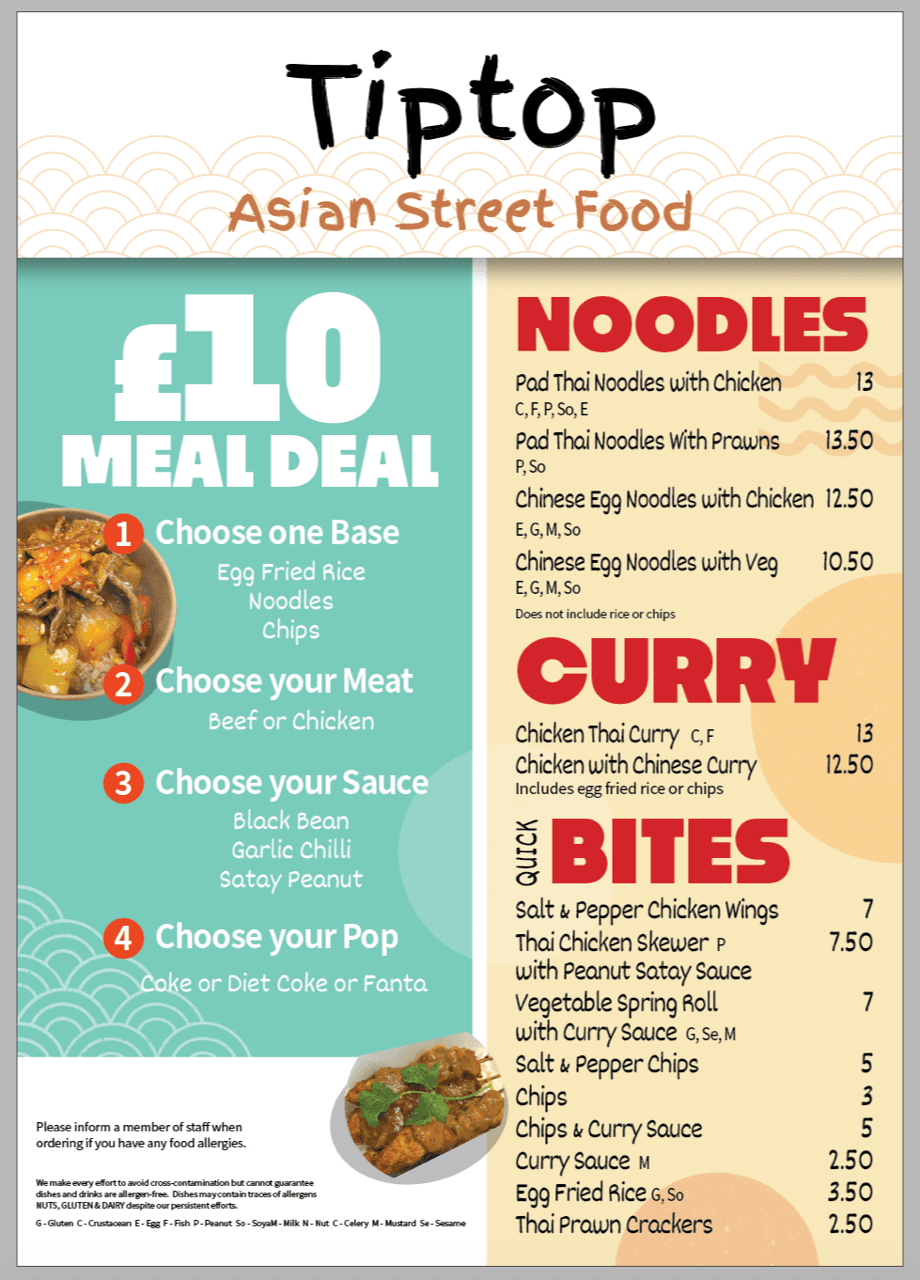 Tip Top Asian Street Food