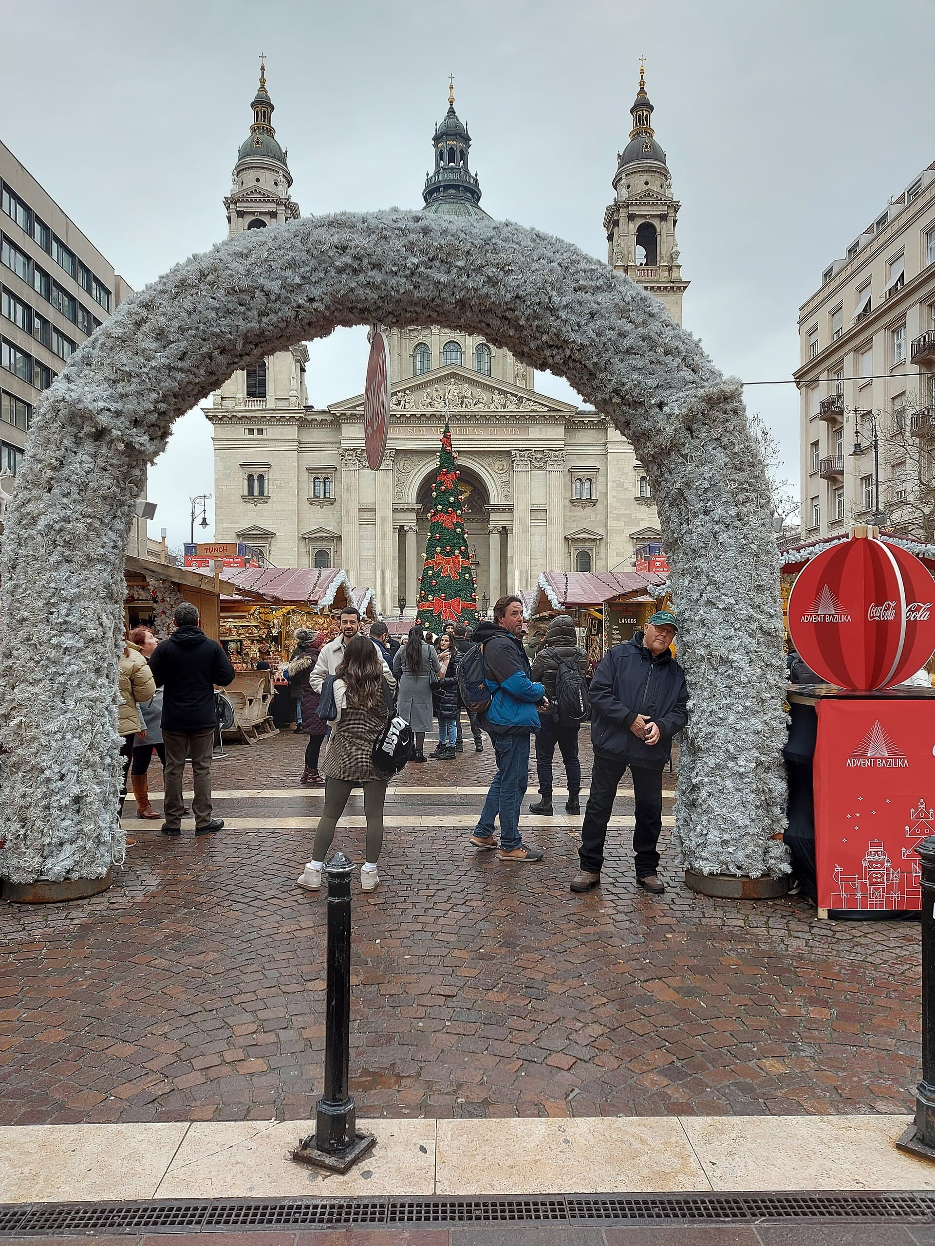 Christmas market in Budapest, photographed in 2023