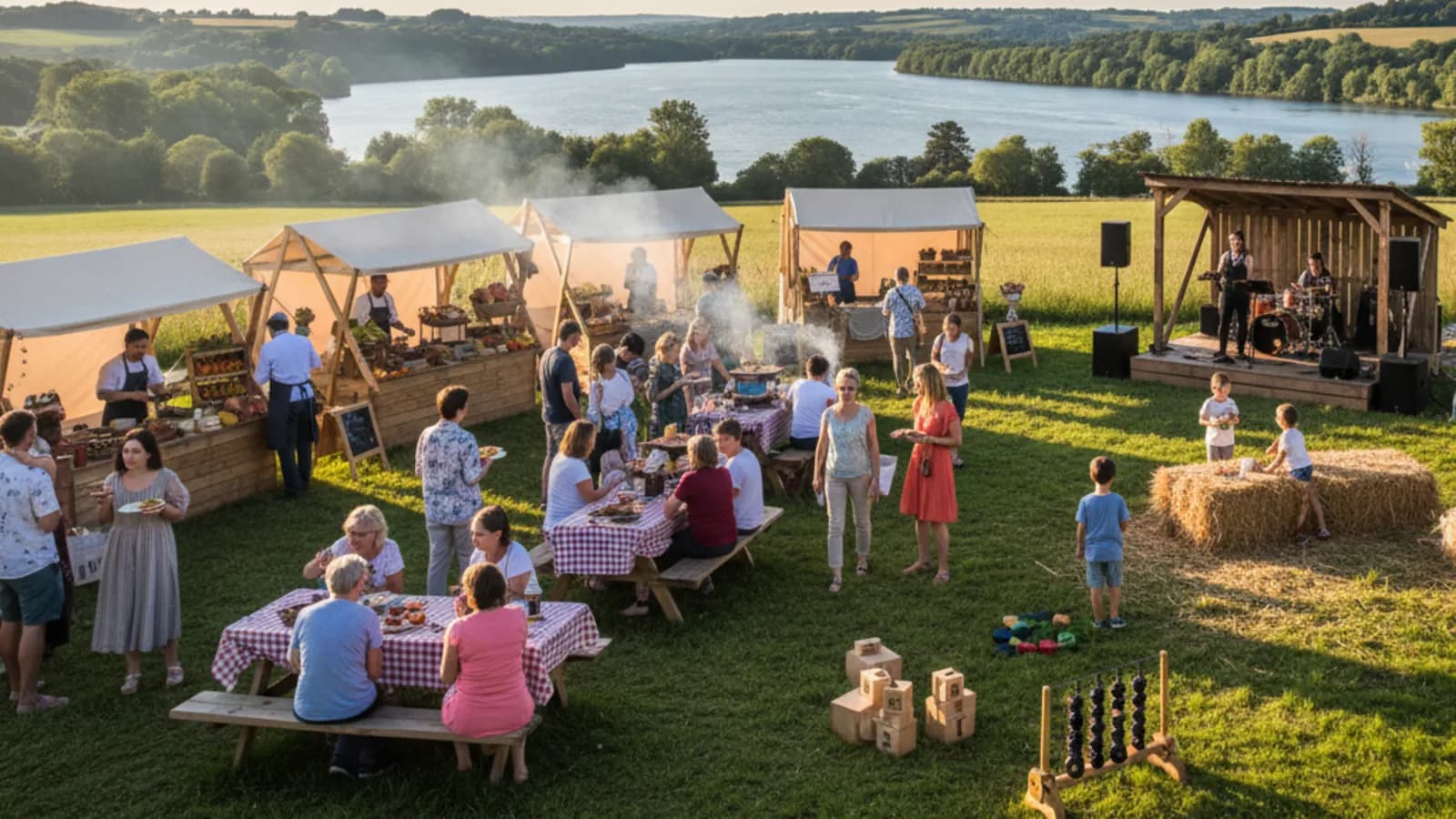 Valley Fest 2026 in Bristol with food stalls and live music