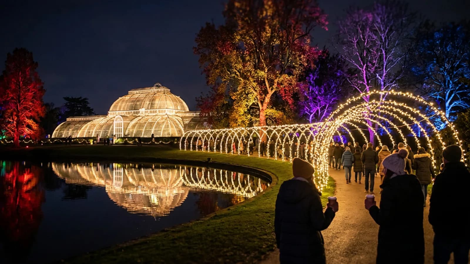 Best Christmas Light Trails in the UK 2026 — and the Christmas Market to Pair With Each