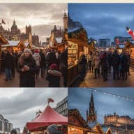 Chilly Skies & Festive Bites: UK Weather and Christmas Markets in London, Manchester, Birmingham and Edinburgh (30–31 December & 1 January)