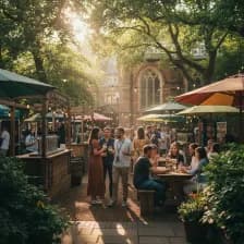 Crowd enjoying craft beer at the Manchester Craft Brew Festival 2026