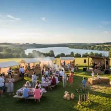 Valley Fest 2026 in Bristol with food stalls and live music