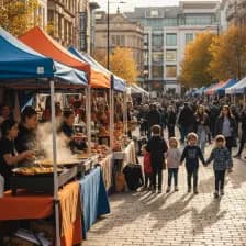 New Street Eats food festival in Birmingham city centre