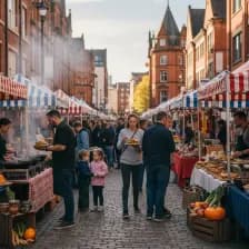 New Street Eats food festival in Birmingham City Centre