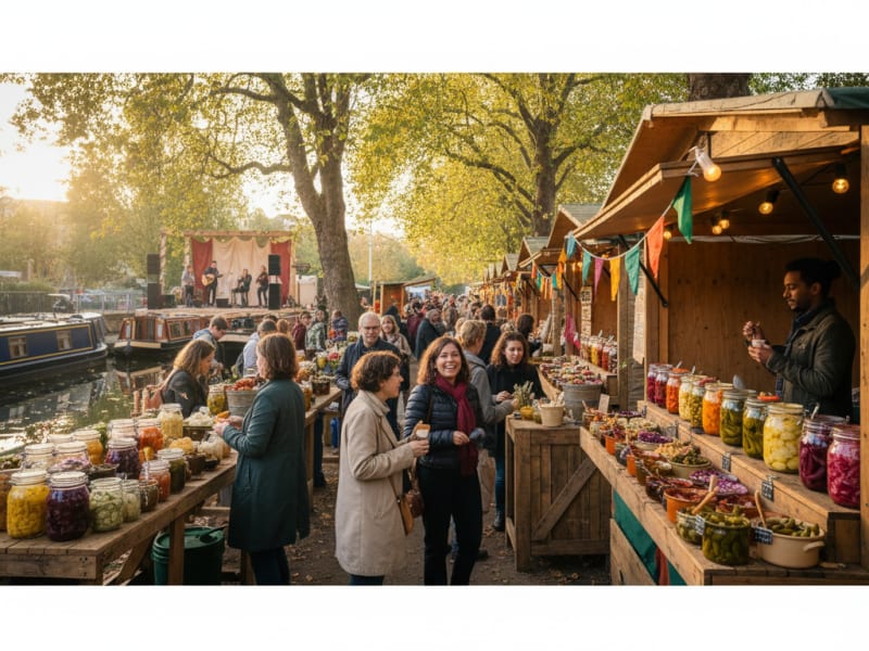 The Big Brine festival in London showcasing brined and fermented foods